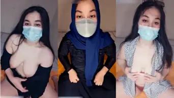 Hijab Erlies Zara Ebot Remas Toket Video by Indo18
