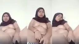 ABG Hijab Coklat Nyobain Colmek Terong Video by PornOne
