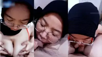 Viral Uktie Kacamata Jago Sepong Video by PornGo