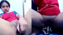 Daun Masih Muda Colmek Pakai Timun Sampai Becek Video by PornTrex