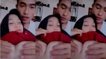 Toket Adik Hijab Diremas Kakak Tiri Video by BokepHUB