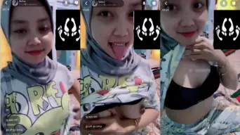 VCS Belva Hijab Remas Toket Melet Video by simontok