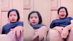Putri Fatikah Ngangkang di Kamar Colmek Video by PornGo