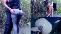 Ajak Pacar Ngentot di Semak2 Video by Indo18